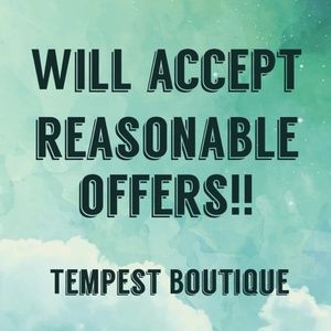 ⛈⛈See something you like? Make an offer!⛈⛈